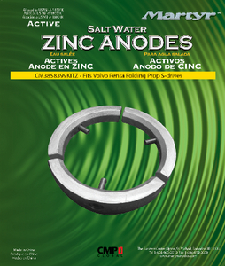 ANODE VP 3PC KIT ALUM