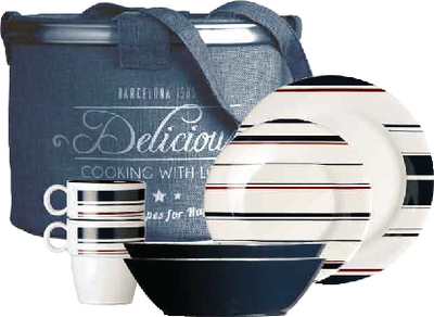 MB DISH SET 6 PLC MONACO 25PC