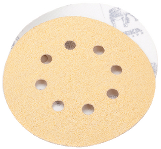 GOLD 6  6H GRIP VAC DISC 600G