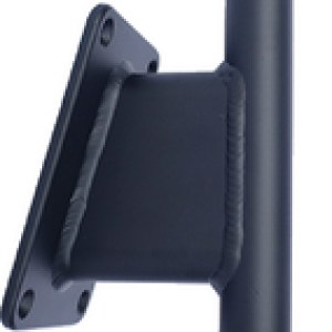 2.5 INCH TRANSOM BLK PDR COAT 2.5 INCH TRANSOM BLK PDR COAT