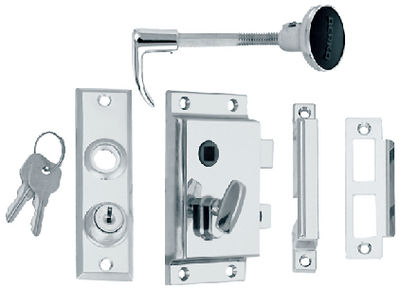 RIM LOCK ST W/BOLT-BOX STRIKE