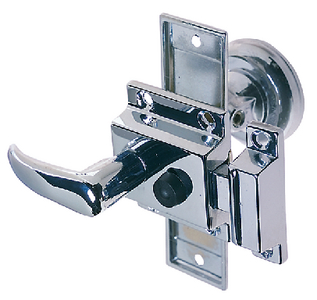 RIM LATCH SET W/BOX STRIKE
