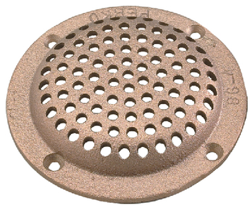 4  ROUND BRONZE STRAINER
