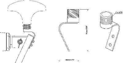 SCANSTRUT EXTENSION 1F/LMB