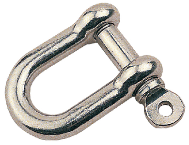 D SHACKLE CAST SS 5/16