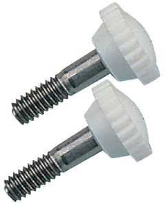 HEAD SCREW WHITE 1/4-20X7/8IN