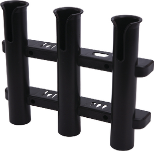 THREE POLE ROD STRG RACK BLK