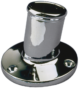 FLAG POLE SOCKET 3/4IN CHR BR