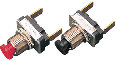HORN BUTTON-1/2INDIA.HOLEBLK