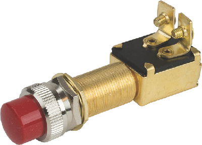 BRASS PUSH BUTTON SWITCH WITH