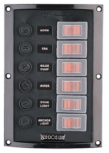 SPLASH GARDE SWITCH PANEL VERT