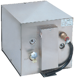 WATER HEATER 6G FRONT EXCH WHT