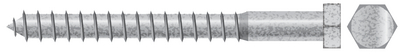 5/16X5 LAG SCR STL H.D.G. 50/B