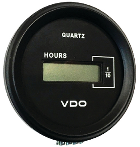 HOURMETER BLK/BLK