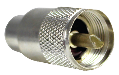 PL259 UHF F/RG-8 SILVER PLATE