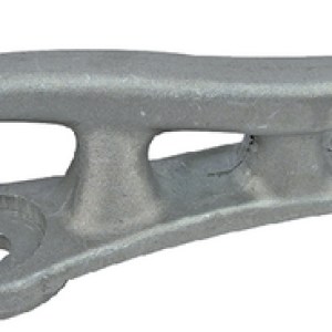 CAST ALUMINUM'S'DOCK CLEAT 15 CAST ALUMINUM'S'DOCK CLEAT 15
