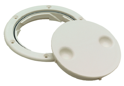 TWIST DECK PLATE-8 WHITE