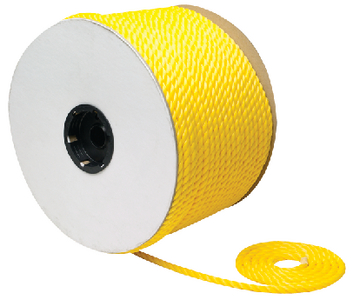 TWIST POLY YELLOW 1/4IN X 600F