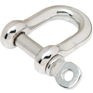 D SHACKLES-SS-1/4IN D SHACKLES-SS-1/4IN