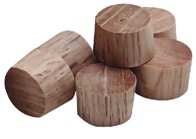 3/8  MAHOGANY PLUG 6/BG