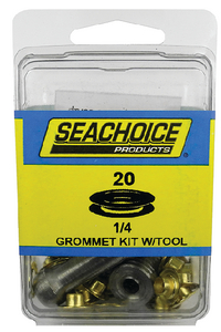 1/4 GROMMET KIT W/TOOL 20/PK