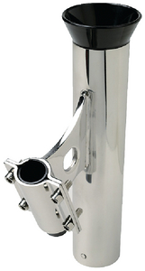 VERT MNT SS CLAMP ON ROD HLDR
