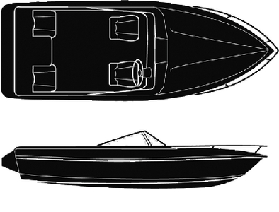 17'6  V-HULL I/O COVER