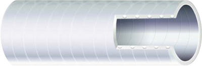 1IN X 10FT HD WHITE VACUUM HOS