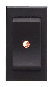 ROCKER SWITCH  RED SOFT SPOT