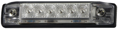 LED SLIMLINE STRIP 8 IN WHITE