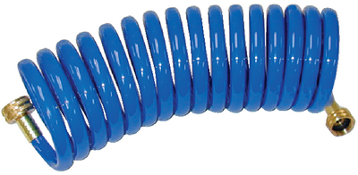 25' BLU WASH DOWN COILED HOSE