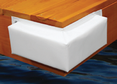 BUMPER VINYL CORNER DOCK WHT