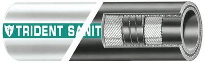 HOSE SANITATION RUBBER WHT 1