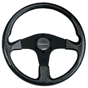 STEERING WHEEL BLK PVC GRIP
