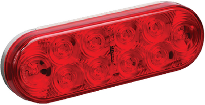 LED 6 OVALTAIL LT GROMMET MNT