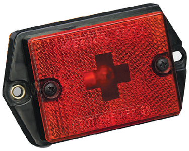SIDE MARKER RED/EAR MT