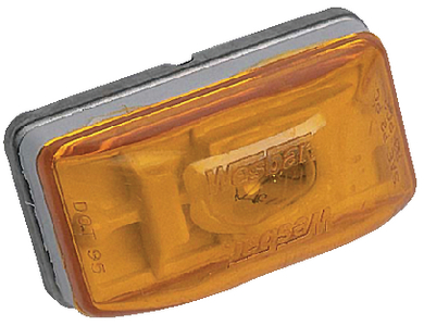 AMBER CLEAR LIGHT/STUD MT