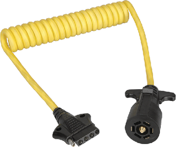 COILED ADAPTER-7WAY TO 5WAY 4'
