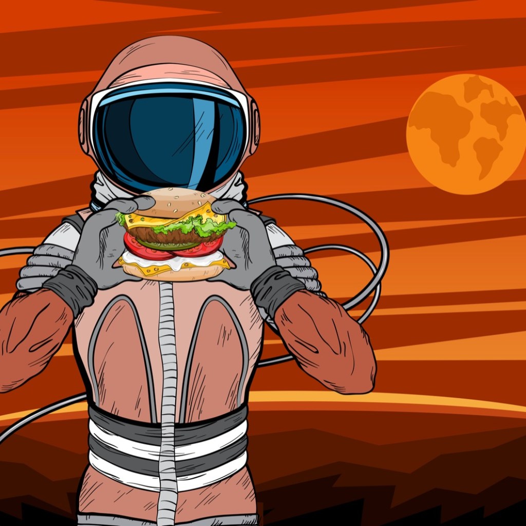Martian Burger Break Martian Burger Break