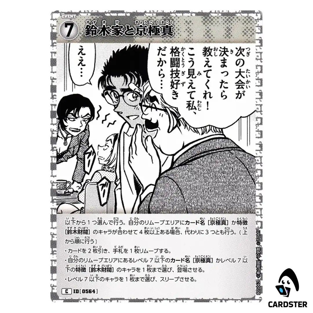 The Suzuki Family and Makoto Kyogoku C CT-P05 B05062 DETECTIVE CONAN Japanese