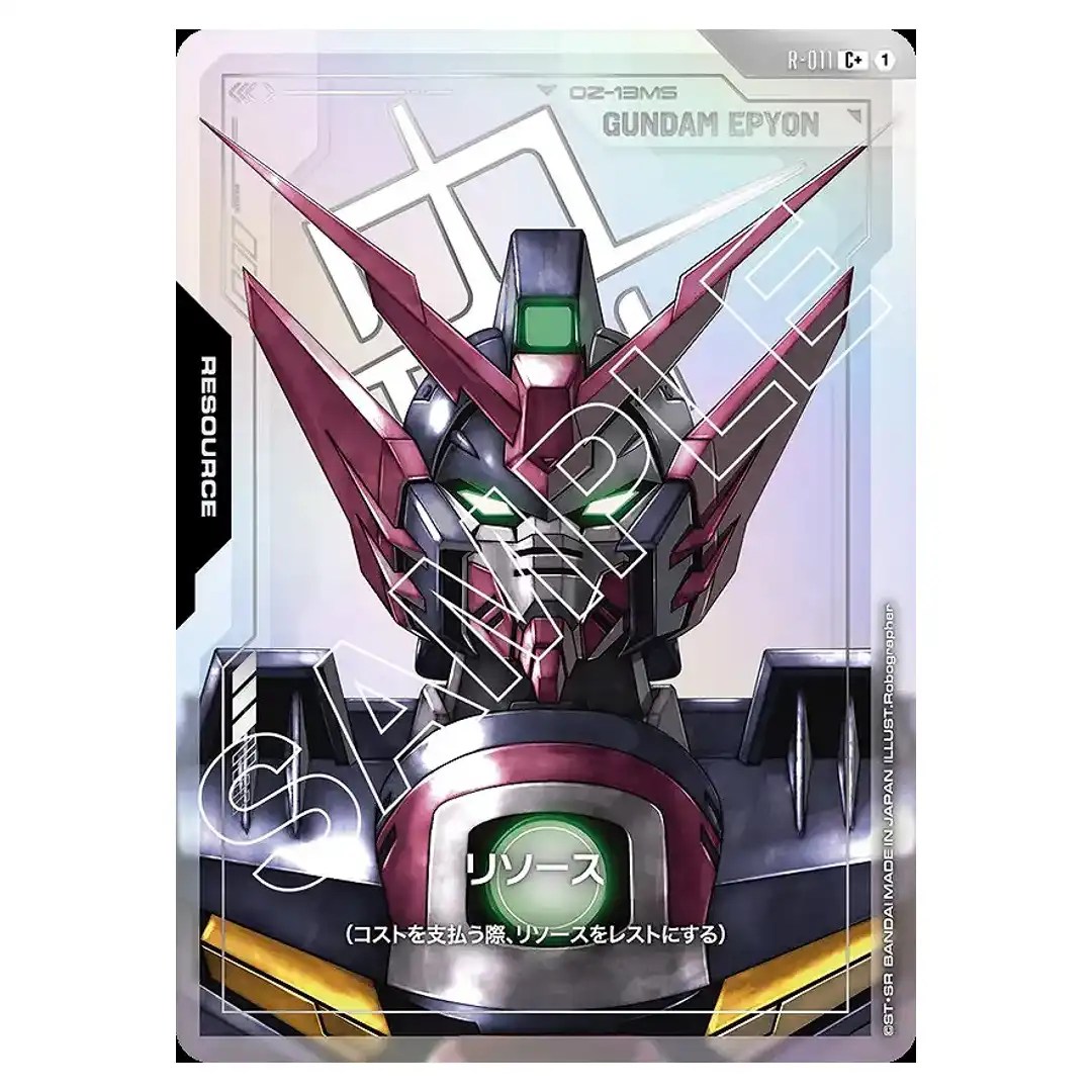 Resource: Gundam Epyon C+ R-011 [PAR] Dual Impact Gundam Card Japanese