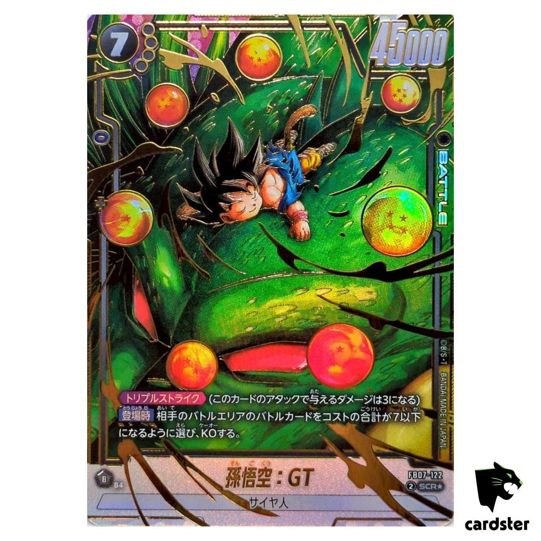 Son Goku GT SCR FB07-122 [PAR] Dragon Ball Fusion World WISH FOR SHENRON Jap