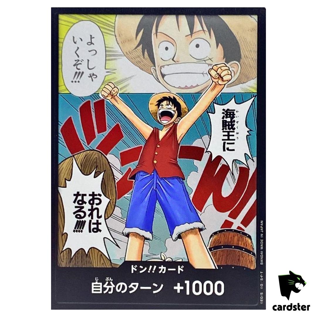 DON Card Luffy OP01 [PAR] Parallel ONE PIECE ROMANCE DAWN Japanese