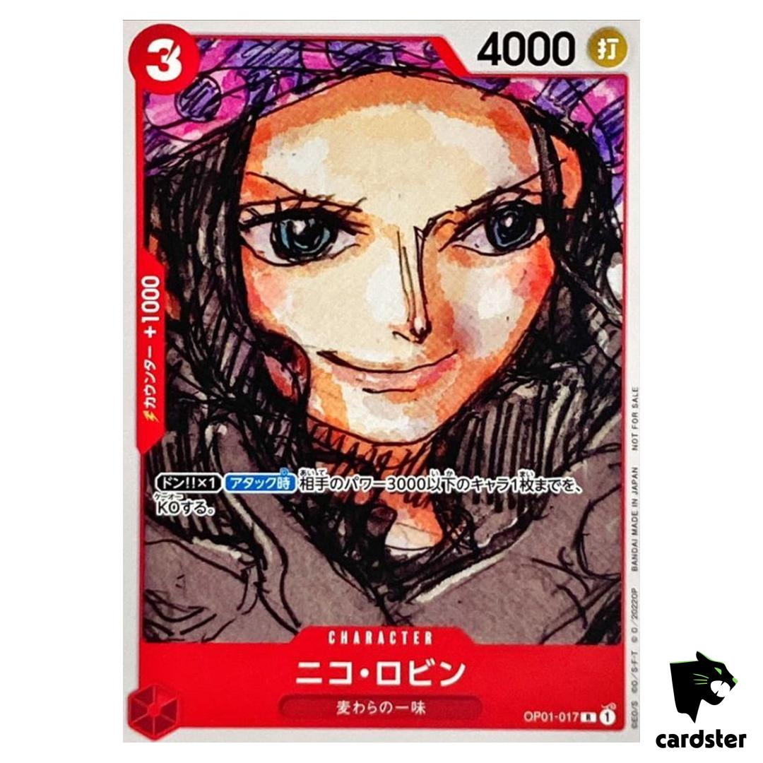 Nico Robin OP01-017 R [PAR] Parallel Film RED Finale Set One Piece Card
