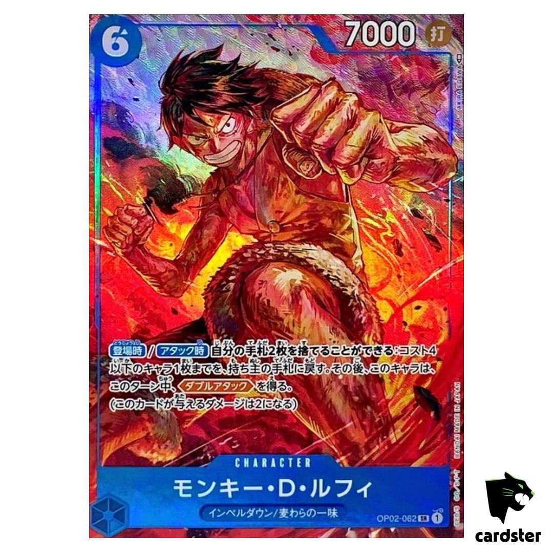Monkey D Luffy OP02-062 [PAR] Parallel SR ONE PIECE Card Japan Paramount War