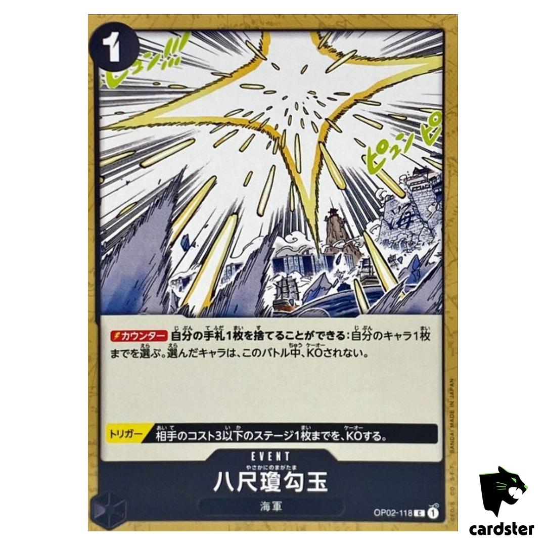 Yasakani Sacred Jewel OP02-118 C ONE PIECE Card Japan Paramount War