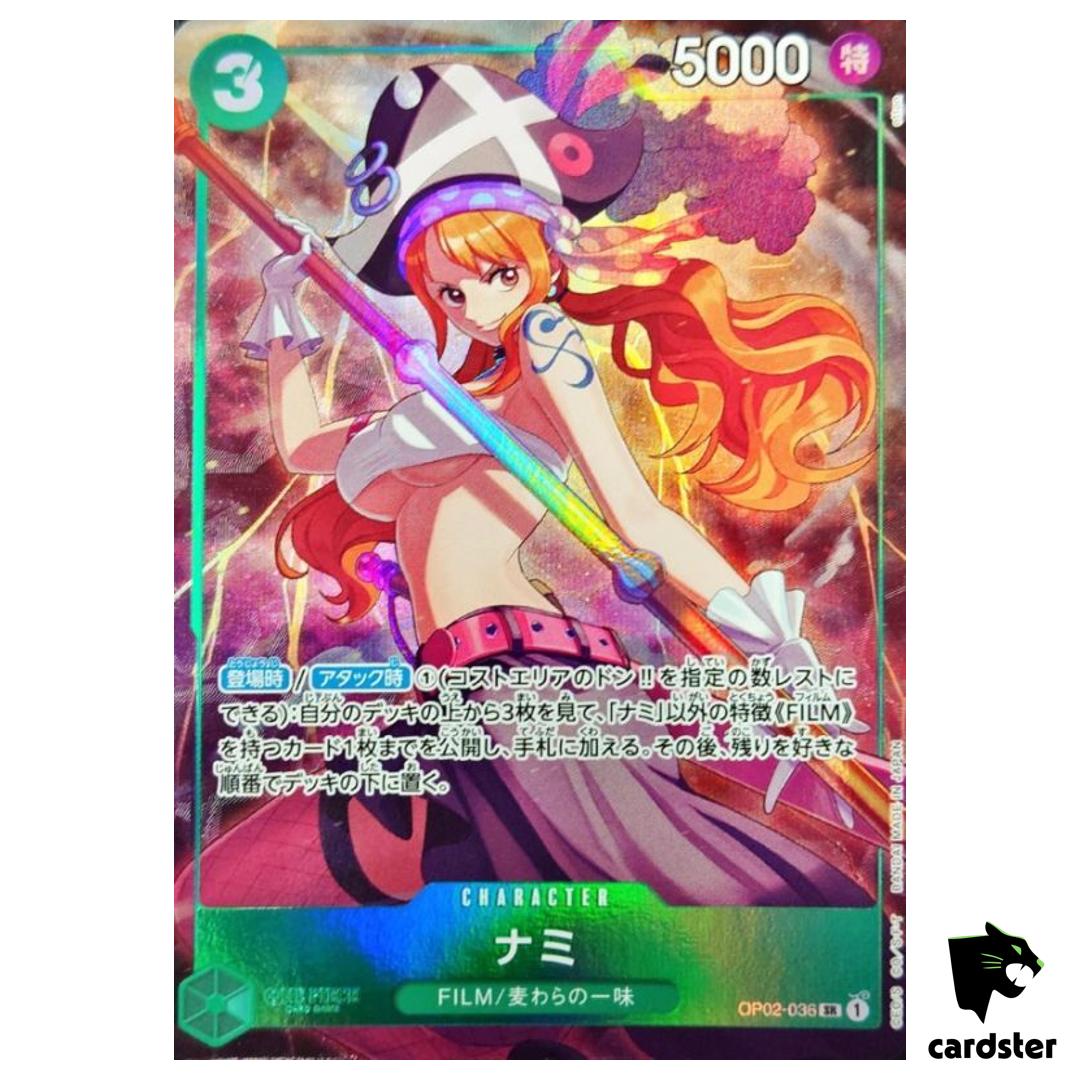 Nami OP02-036 Promo Premium Card Best Selection Vol. 1 One Piece