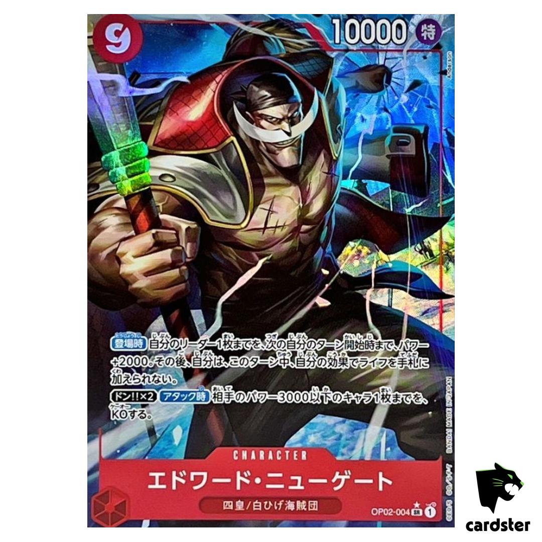Edward Newgate SR OP02-004 PRB-01 [PAR] THE BEST One Piece Japanese