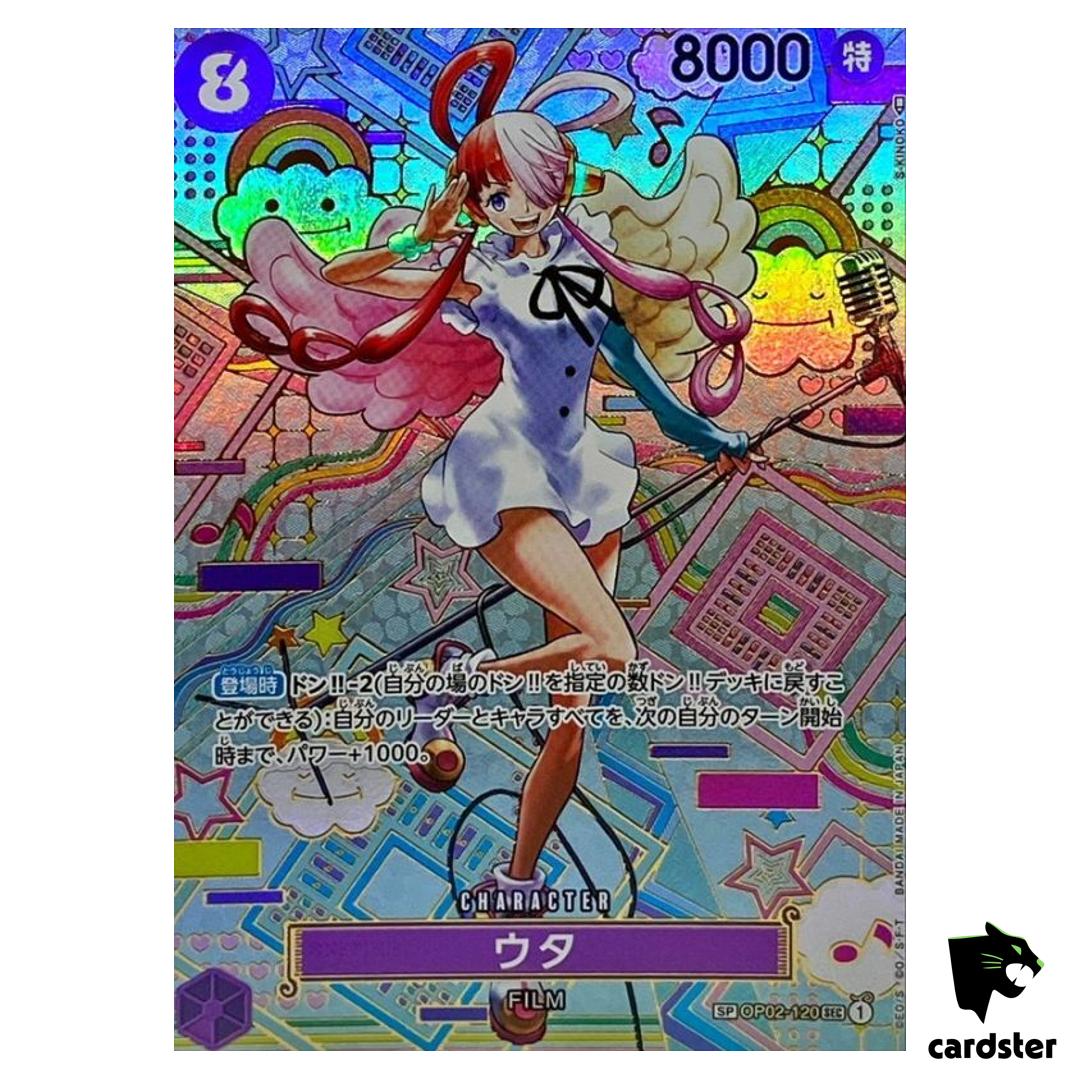 Uta OP02-120 [SP PAR] Parallel SR Awakening of The New Era OP05 One Piece