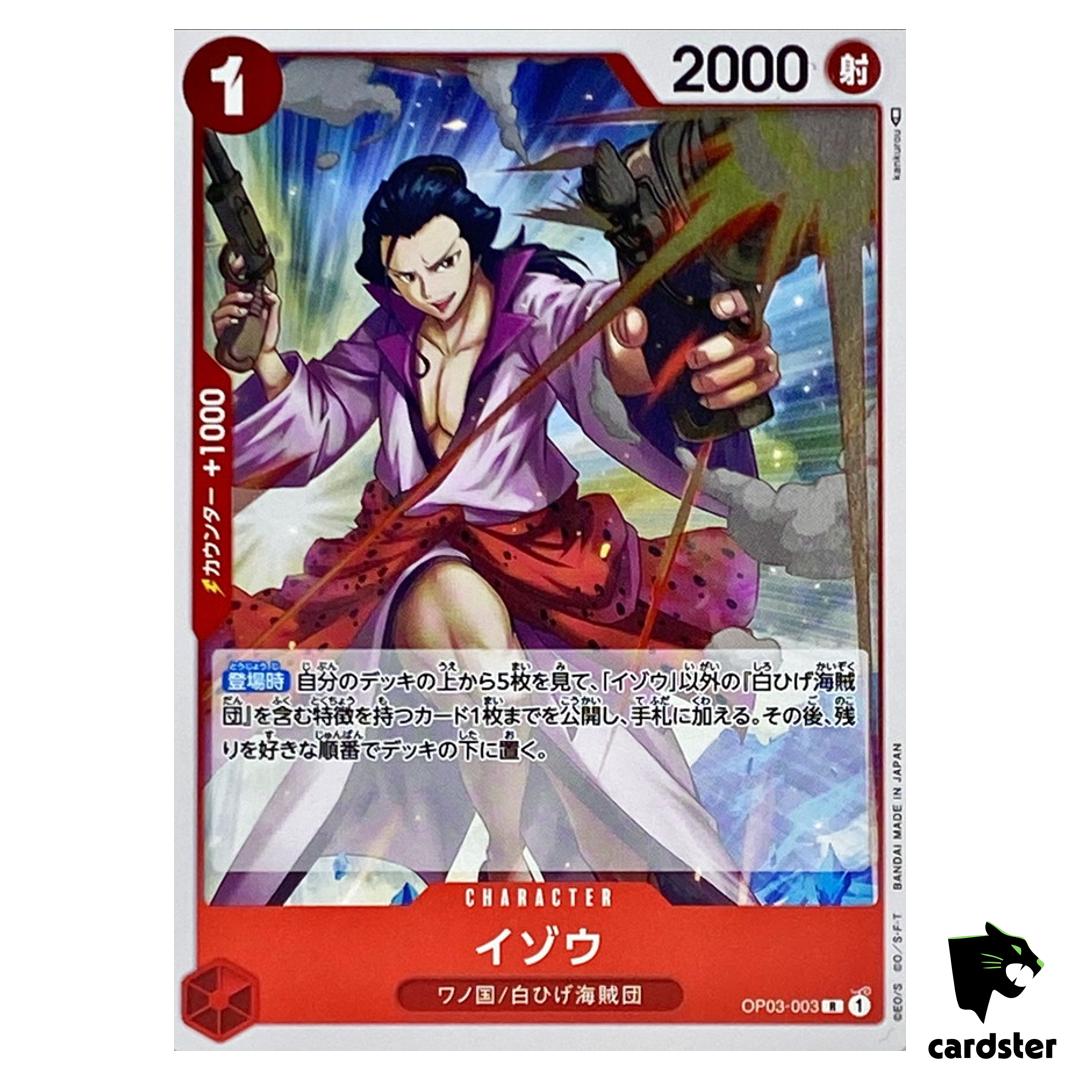 Izo OP03-003 R Mighty Enemies One Piece Card Japan